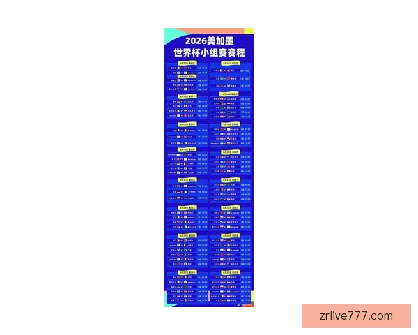 2026世界杯全景解析：赛程亮点球队夺冠热门预测